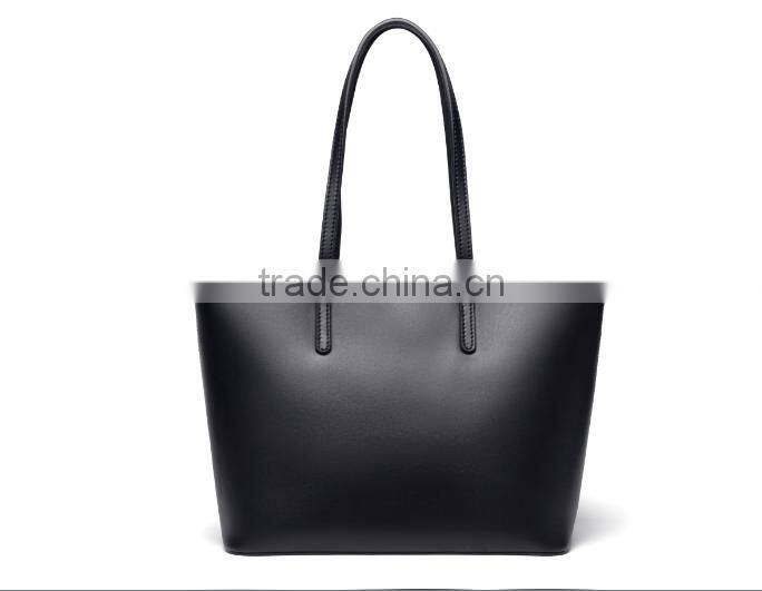 2016 trend women leather handbag lady bag factory