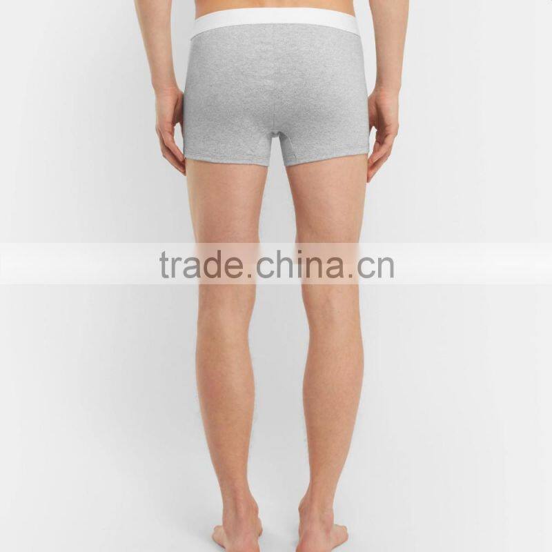 printed pattern cotton spandex adults underwear boxer short men