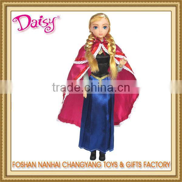 Plastic Material and PVC Plastic Type elsa doll