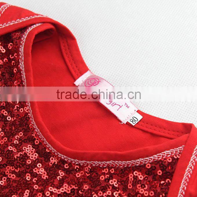 Girls Party Dresses Red Baby Kids Halloween Chiffon Princess Dress With Bow Children Hot Seller GD30828-7