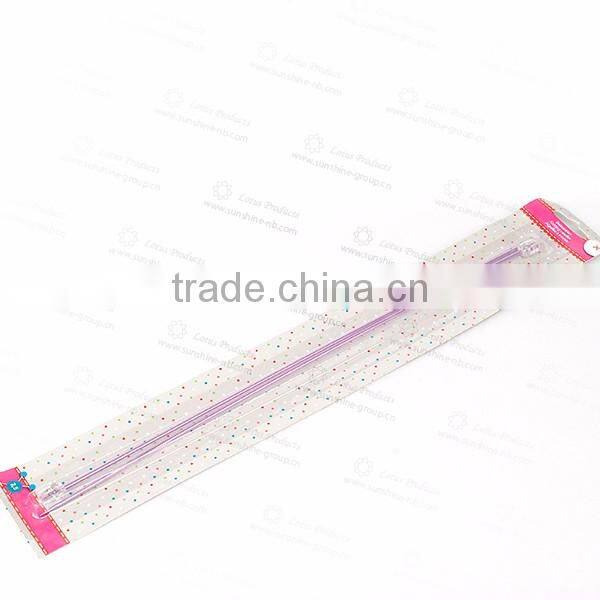 Sewing Accessories Knitting Needle With Plastic Material