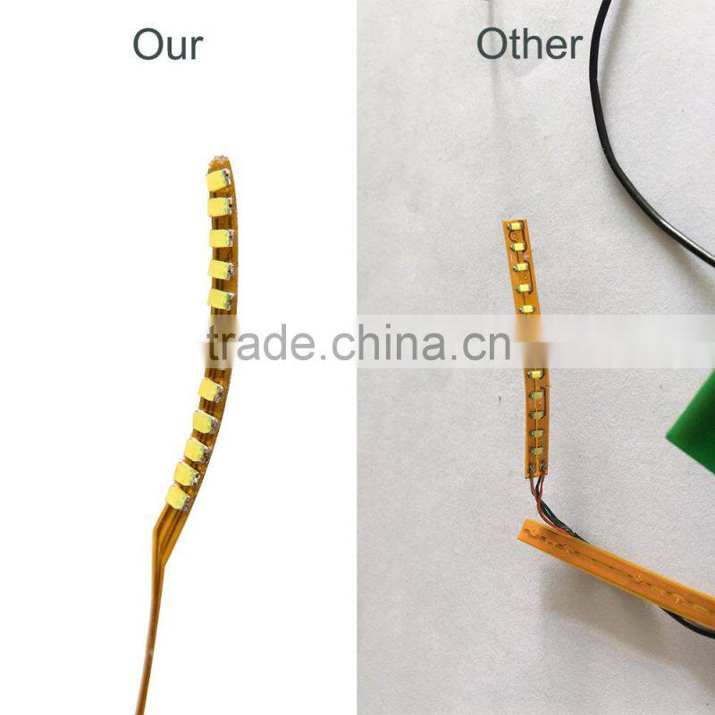 2017 new design unique cool color changing Interactive LED shiny false eyelashes FLashes Interactive LED Eyelashes