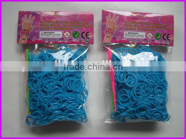 European hot selling DIY refill pack cheap rubber loom bands