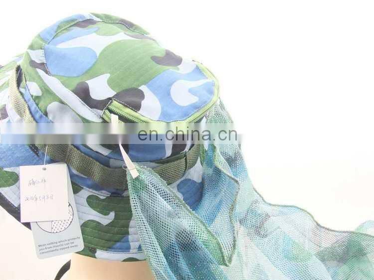 camo booney bucket hat,insect prevention hat