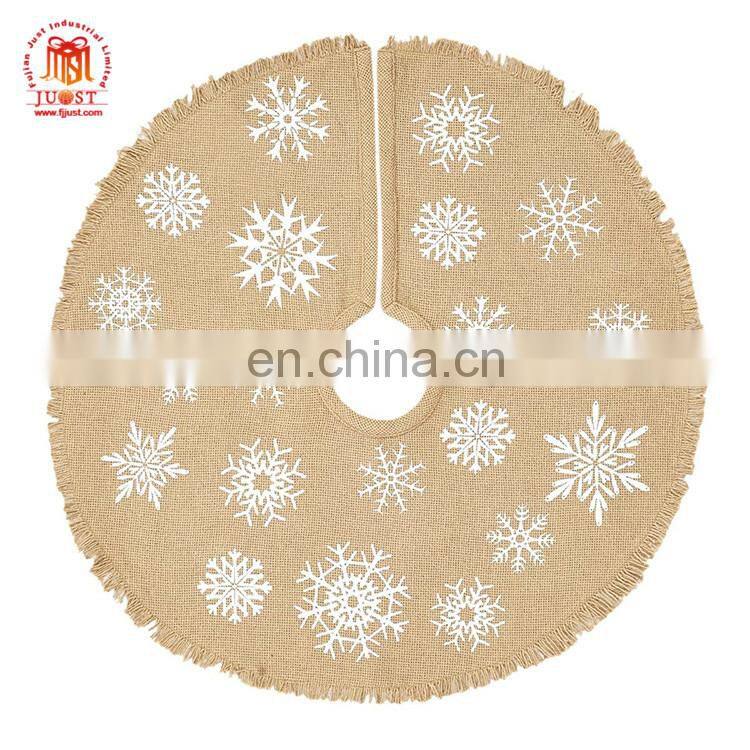 Free Shipping Polyester Christmas Tree Skirts To Make