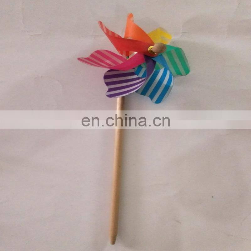 Hot-Sell High Quality Plastic Rainbow Outdoor Decoration Windmill