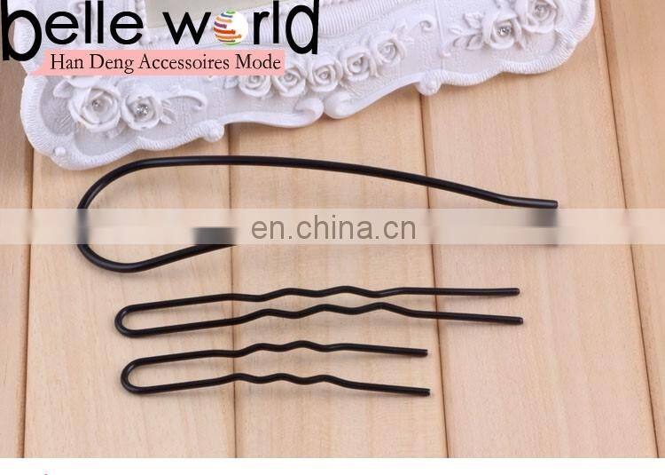 fashionable bobby pins U-shaped hair forks Bun pins hair forks three-piece hair accessories