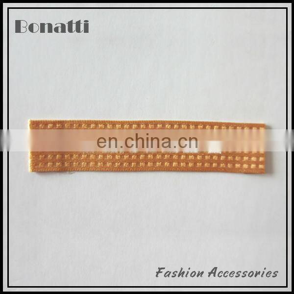 fashion plain woven label for sportswear