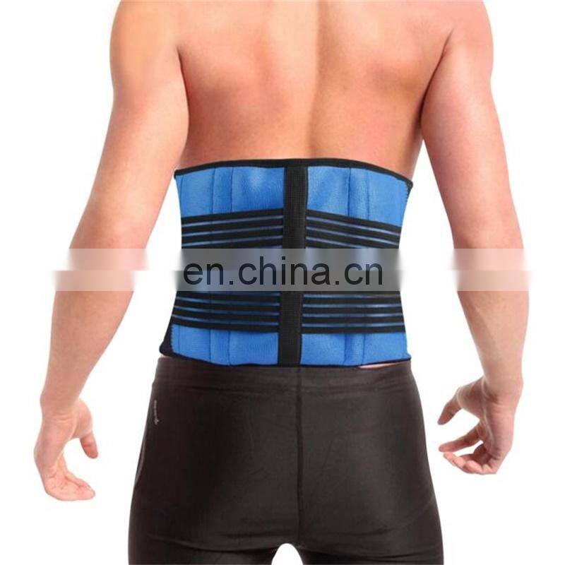 Working Traning Excerise Pain Relif Neoprene Lumbar Support Belt for Men
