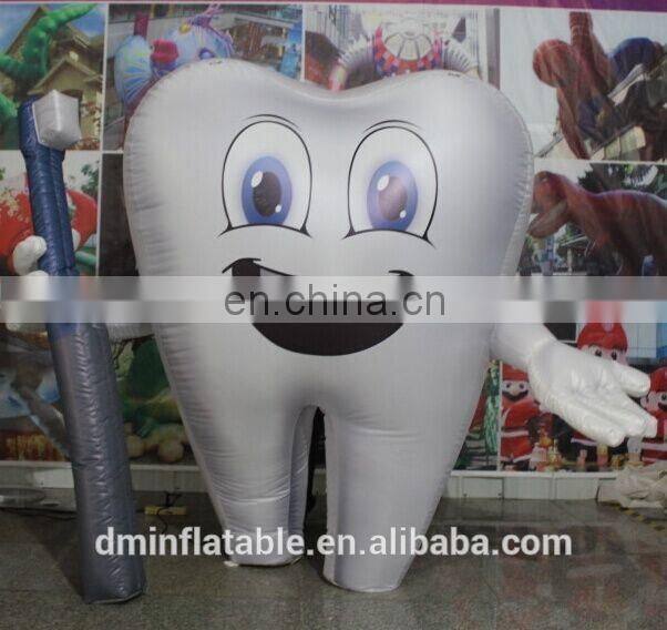 2.5m High inflatable teeth for city parade Decoration sam yu 1787