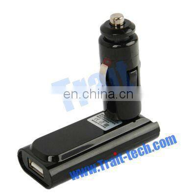 High Quality Car Charger US/EU Plug, USB Car Charger Cigarette Lighter Adapter