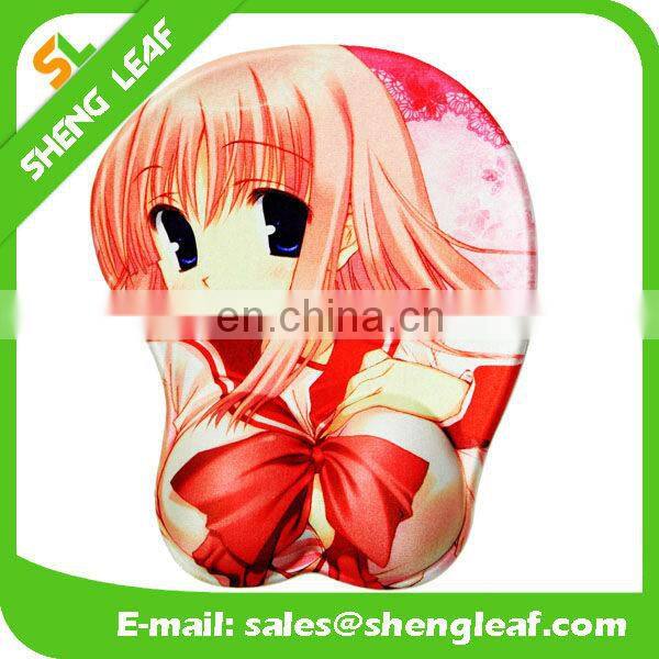 Customized printed mouse pad with arm rest