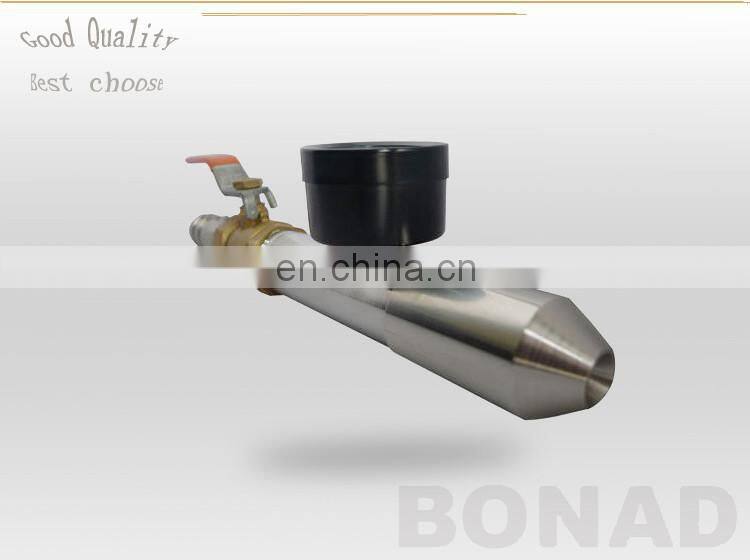 IP waterproof Test Equipment IPX5 and IPX6 Jet Nozzle with pressure gauge