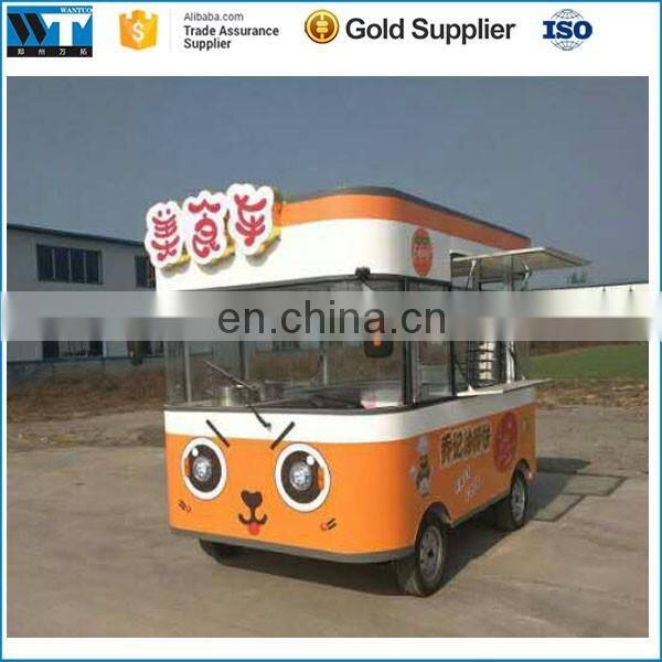 High quality mobile tuk tuk food cart