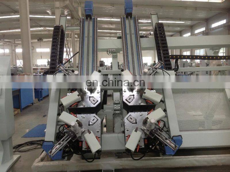 CNC Aluminium window corner forming machine window making four head corner crimping machine