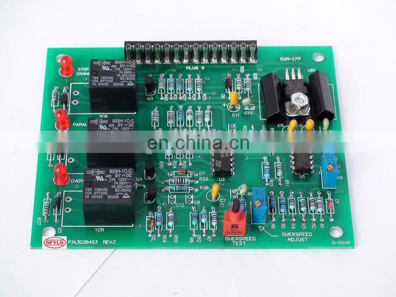 Generator Parts 3036453 Overspeed Control Board