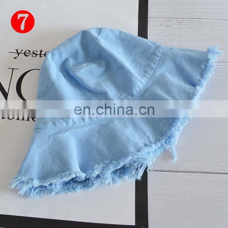 Fisherman's Hat For Women Fashion Solid Color Vacation Hat Girl Soft Bucket Hats Sun Bucket Hat Hip Hop Gorros