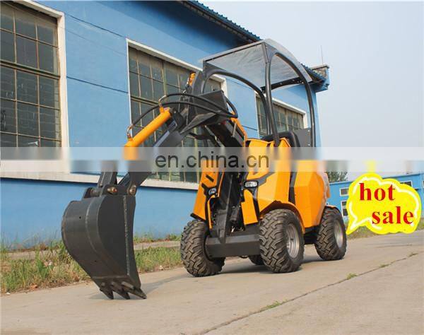 mini garden tractor loader with snow blower