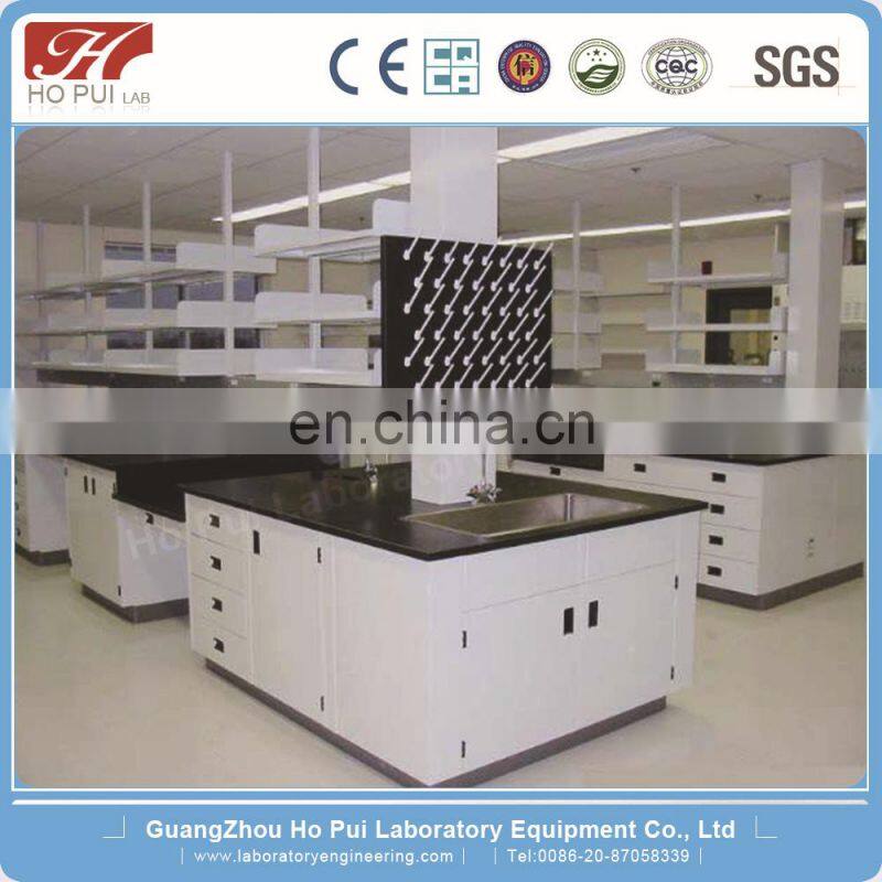 Central table for lab furniture /ceramic laboratory bench dental workstation