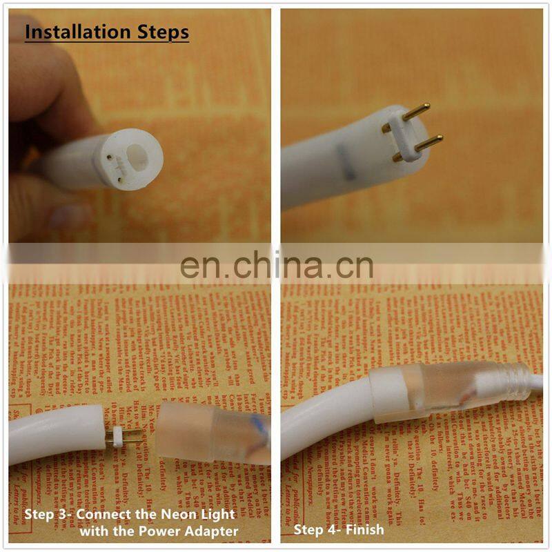 New products led neon tube strip led neon light flex rope