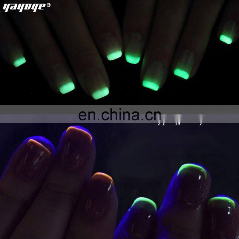 Glow In Dark Acrylic dip Powder Luminous Nail Dipping Powder