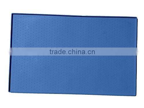 Silicone placemats table dog bowls kitchen table FDA dish pad grip with bowl