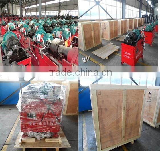 Rib peeling & threading machine Rebar screw making machine