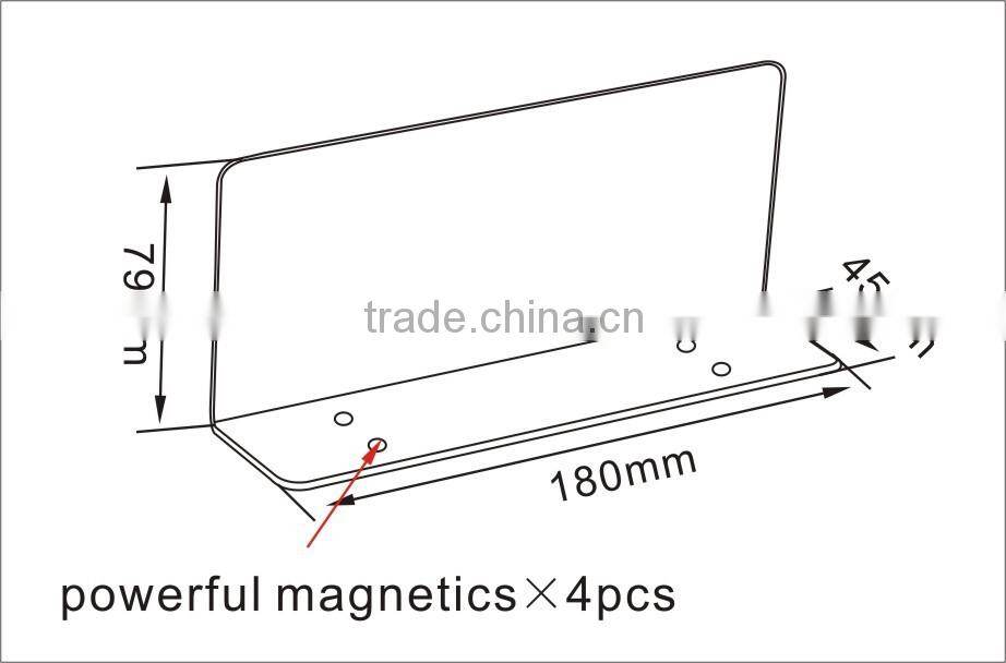 Acrylic label holders