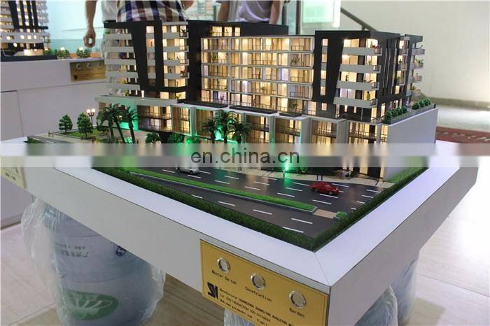 Ho scale condominium model made in China model manufacturer