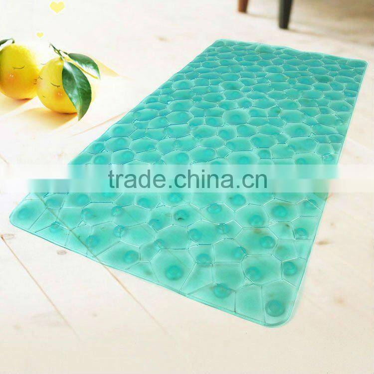 Clear transparent color bath mat