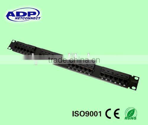 best price of UTP/FTP CAT6 Patch Panel made in China