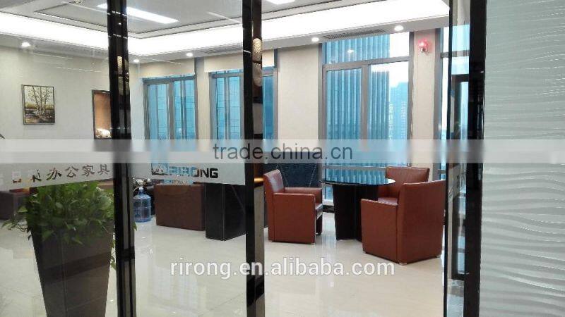 Stylish modern round office reception table