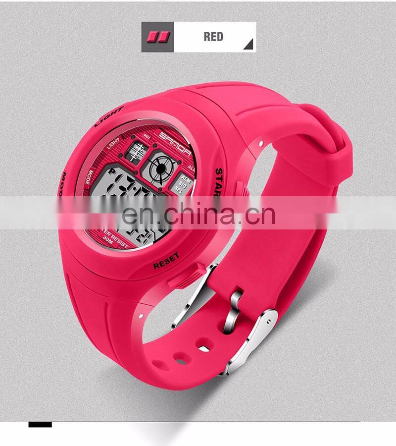 SANDA 331 Children Sport Digital Fashion Watch Casual Watches