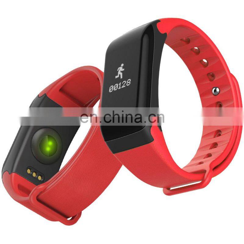 SANDA F1 Men's Sport Watch Digital Movement Multi-function Smart Watch Heart Rate Monitor Sleep Tracker