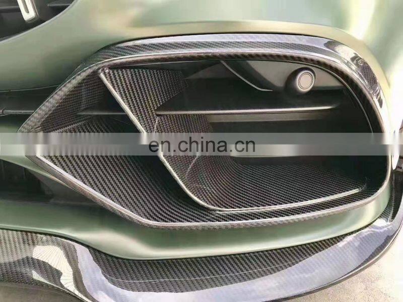 Runde Carbon Fiber Brabus Style For Mercedes-Benz AMG GT50 GT53 Body Kit Front Lip Rear Lip Side Skirt Spoiler Exhaust