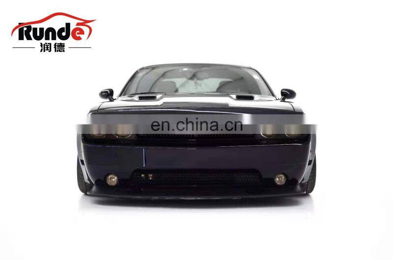 Runde Car Modification Challenger LB Style FRP Material Side Fender Flare Spoiler Wing Body Kit For Dodge Challenger