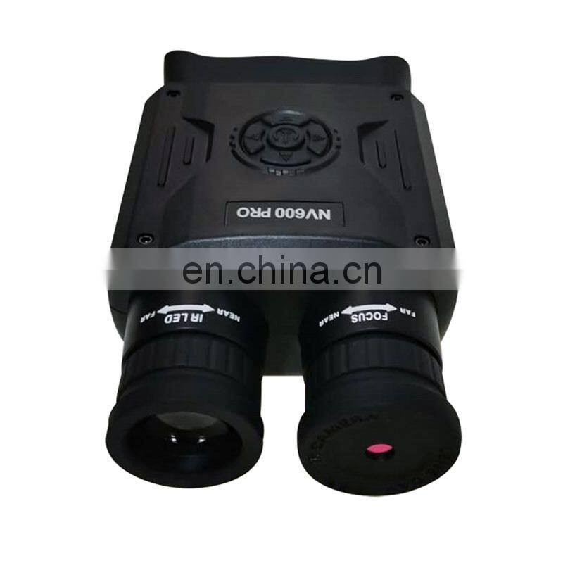 New design NV600 Pro 3.5-inch large screen infrared HD digital 500M hunting night vision binoculars