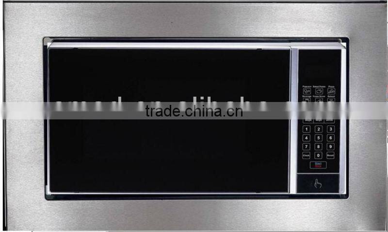 white/silver/black portable mechanical microwave oven