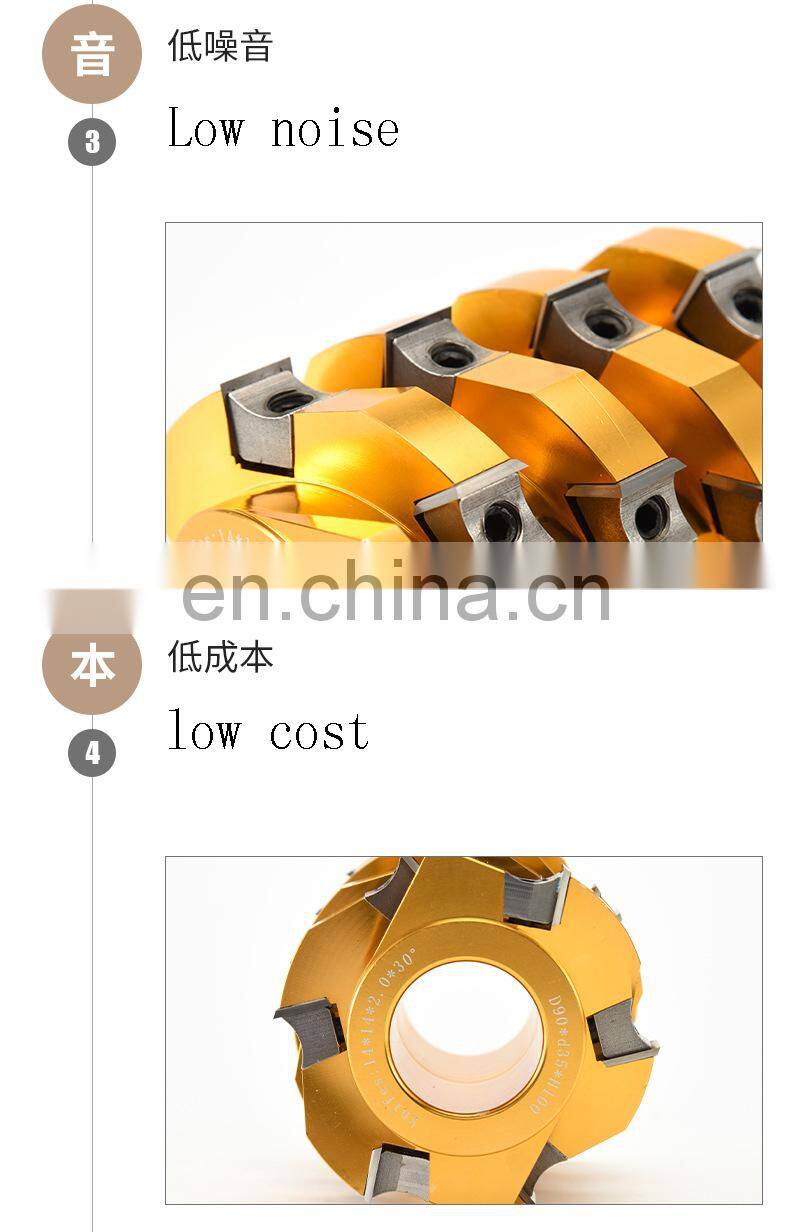 LIVTER Woodworking Tools Cutter Light cutting spiral cutterhead
