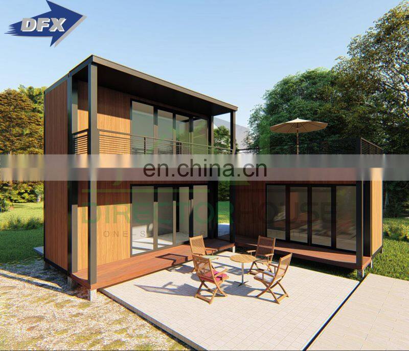 Shipping Container 40ft living house prefab villa prefab houses portable module container house