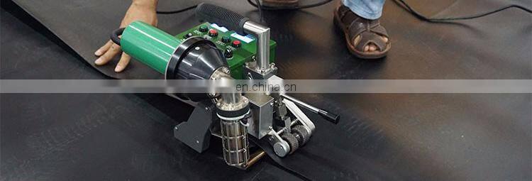 hot air welding geomembrane machine