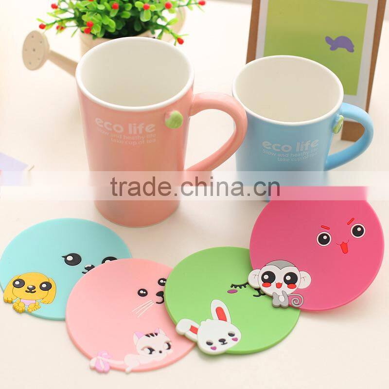 Wholesale heat insulation silicone coaster,silicone heat pad,durable silicone pot holder
