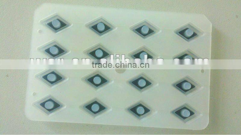 3M self adhesive furniture rubber silicone pads / rubber foot with 3M sticker