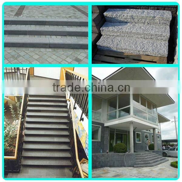 Chinese Top Grade Cheap Blue Limestone Steps
