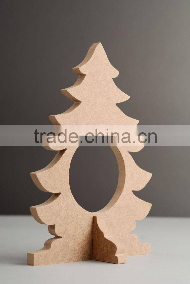 Cheap Price Wooden Crafts Christmas Ornament Wooden Carving Decoration Snowflake