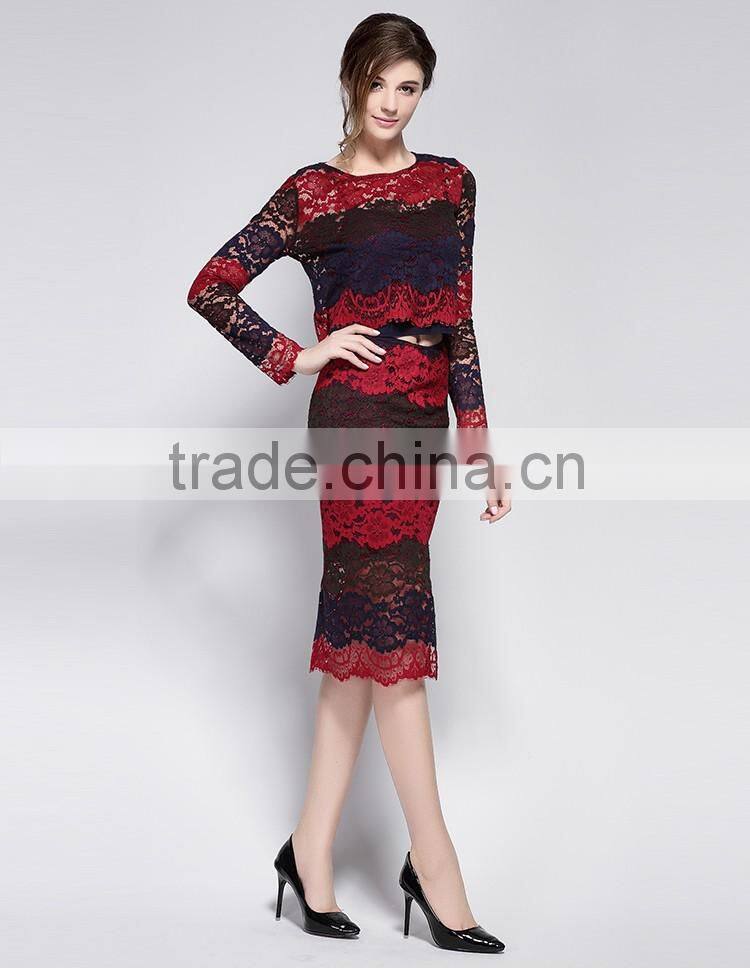 patterns of lace evening dress business women pictures of design skirt suit
