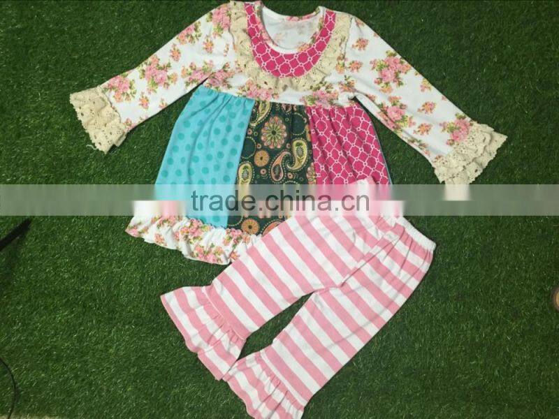 Wholesale In Bulk Kids Clothes 2016 Halloween Children Clothing Sets Kids Boutique Outfit