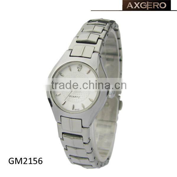 Ladies quartz stainless steel bracelet watch women