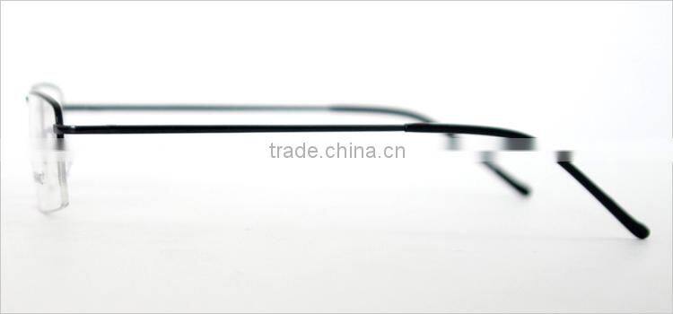 Metal Alloy Half-rim Men Wholesale Stylish Nice Glasses Frame