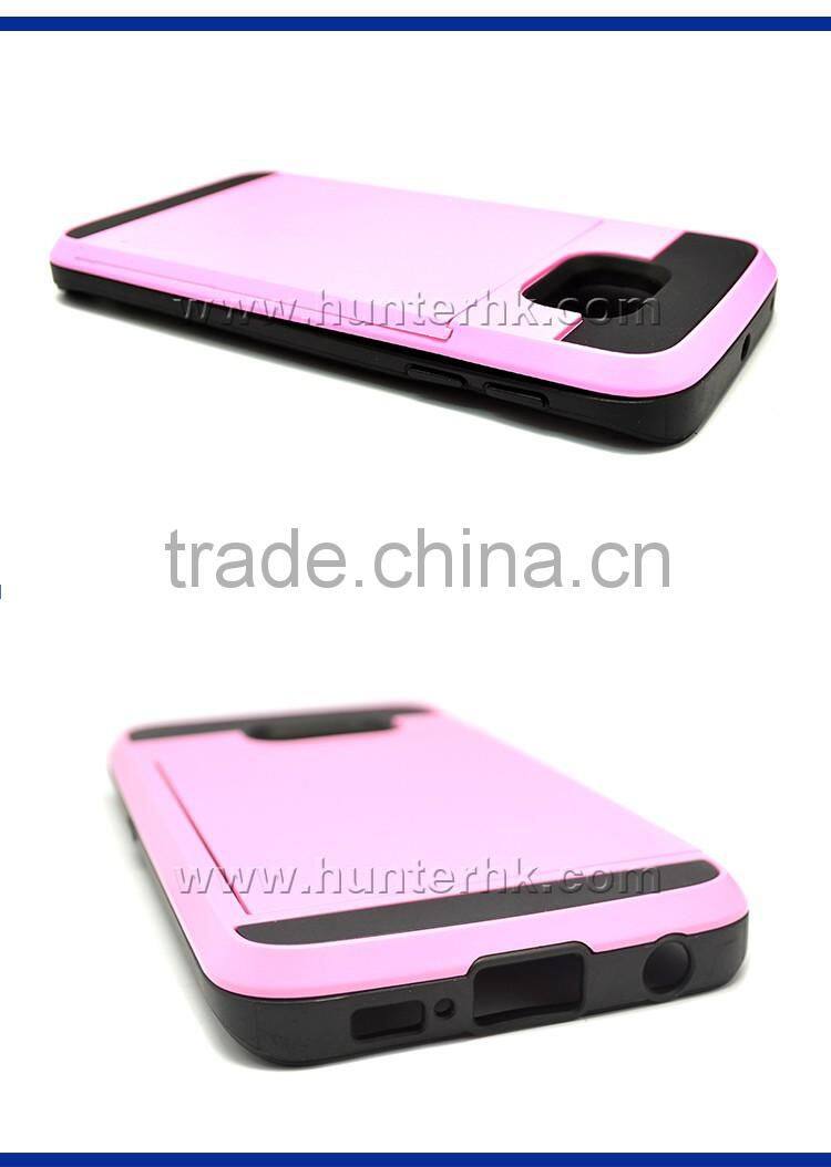 Hot Sale Card Slot TPU+PC Case For SamsungS3